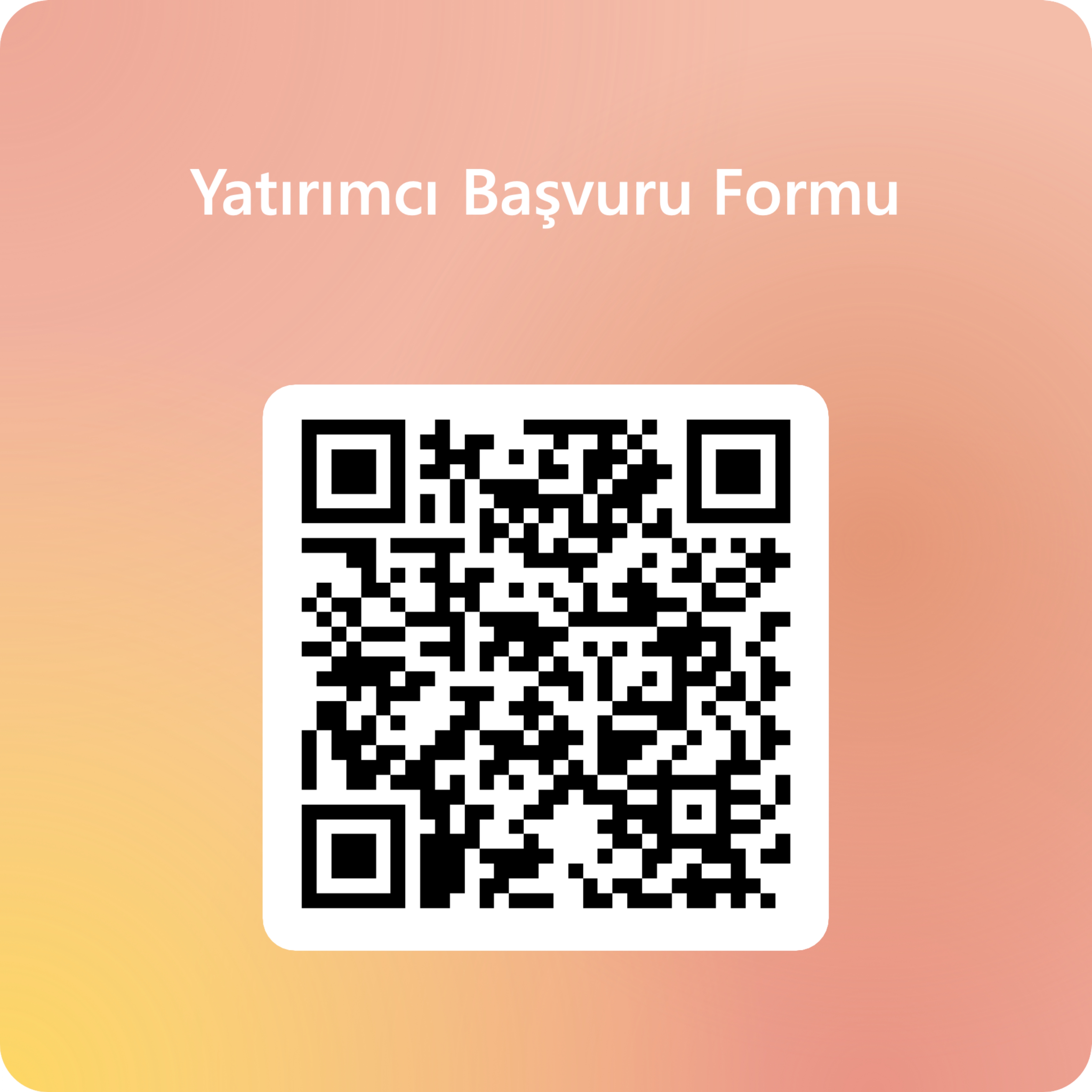 Başvuru QR Kodu